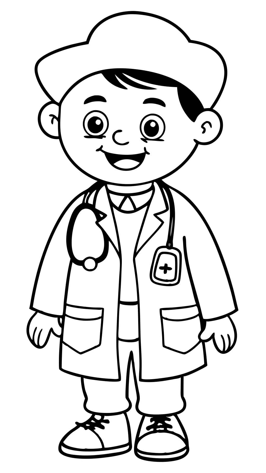 coloring pages of doctor